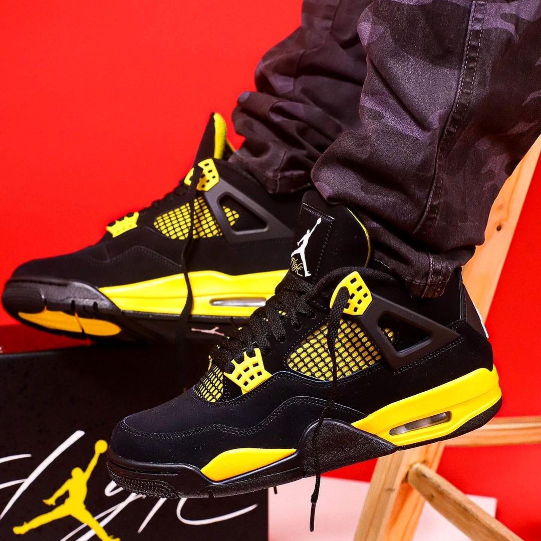 【国内 5/13 発売】ナイキ エア ジョーダン 4 “サンダー” (NIKE AIR JORDAN 4 “Thunder”) [DH6927-017]