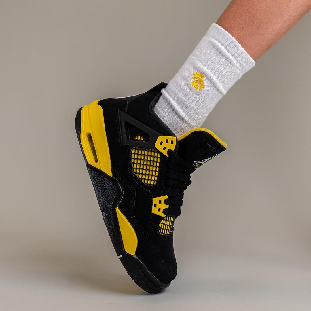 【国内 5/13 発売】ナイキ エア ジョーダン 4 “サンダー” (NIKE AIR JORDAN 4 “Thunder”) [DH6927-017]