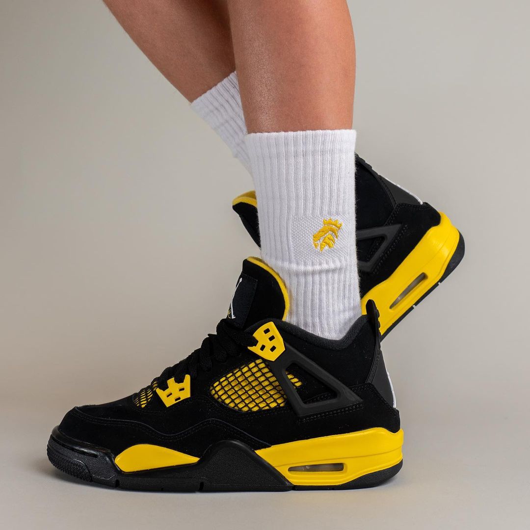 【国内 5/13 発売】ナイキ エア ジョーダン 4 “サンダー” (NIKE AIR JORDAN 4 “Thunder”) [DH6927-017]