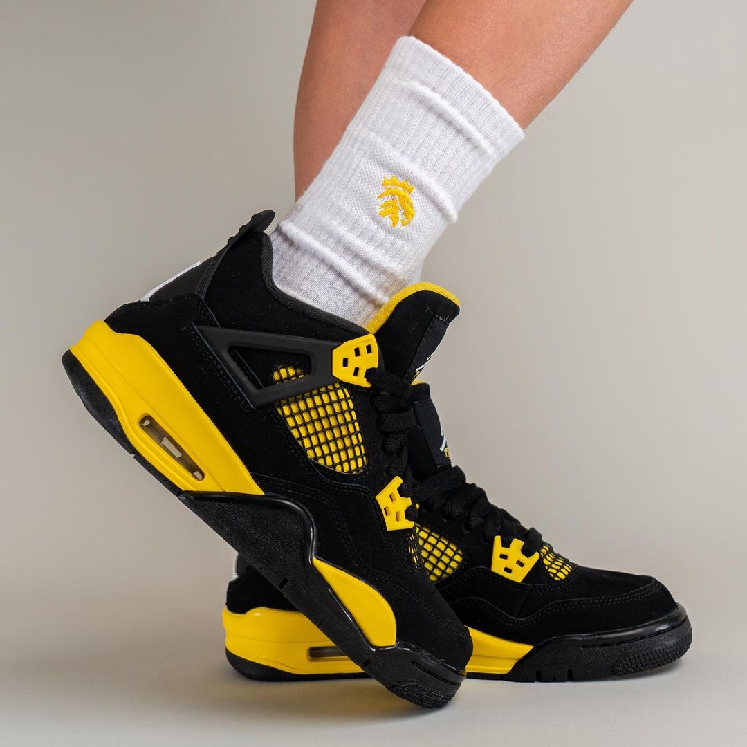 【国内 5/13 発売】ナイキ エア ジョーダン 4 “サンダー” (NIKE AIR JORDAN 4 “Thunder”) [DH6927-017]