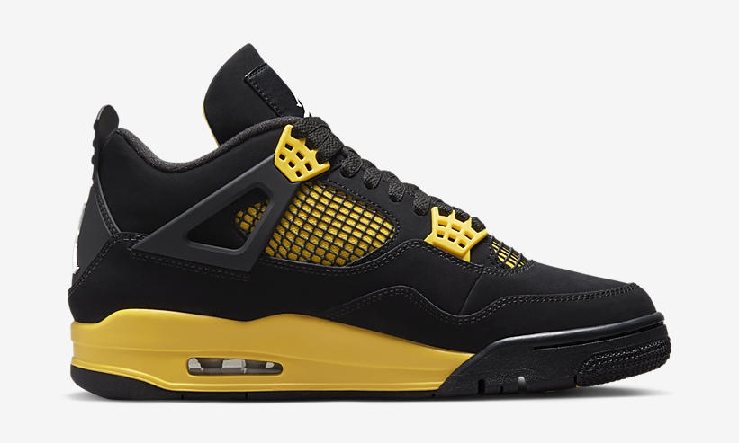 【国内 5/13 発売】ナイキ エア ジョーダン 4 “サンダー” (NIKE AIR JORDAN 4 “Thunder”) [DH6927-017]