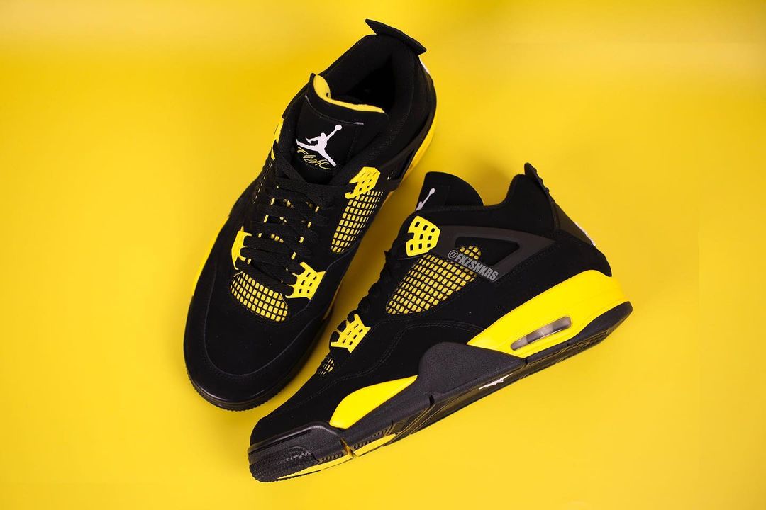 【国内 5/13 発売】ナイキ エア ジョーダン 4 “サンダー” (NIKE AIR JORDAN 4 “Thunder”) [DH6927-017]