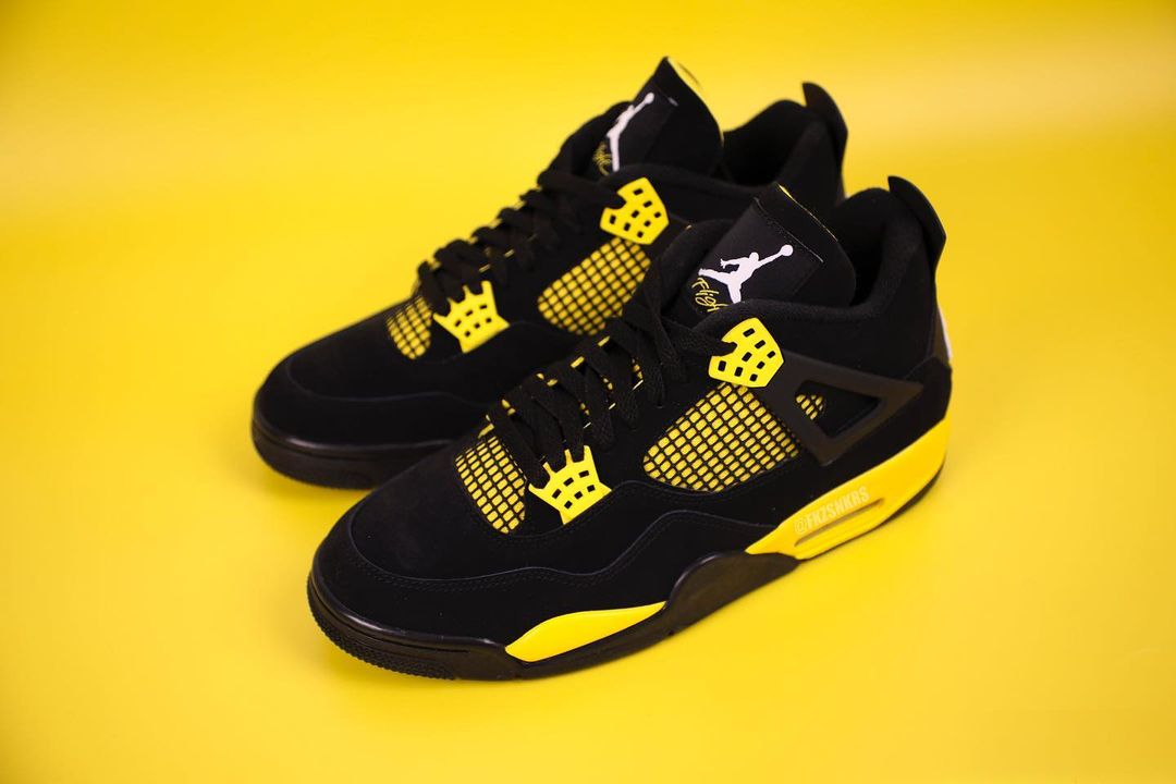 【国内 5/13 発売】ナイキ エア ジョーダン 4 “サンダー” (NIKE AIR JORDAN 4 “Thunder”) [DH6927-017]