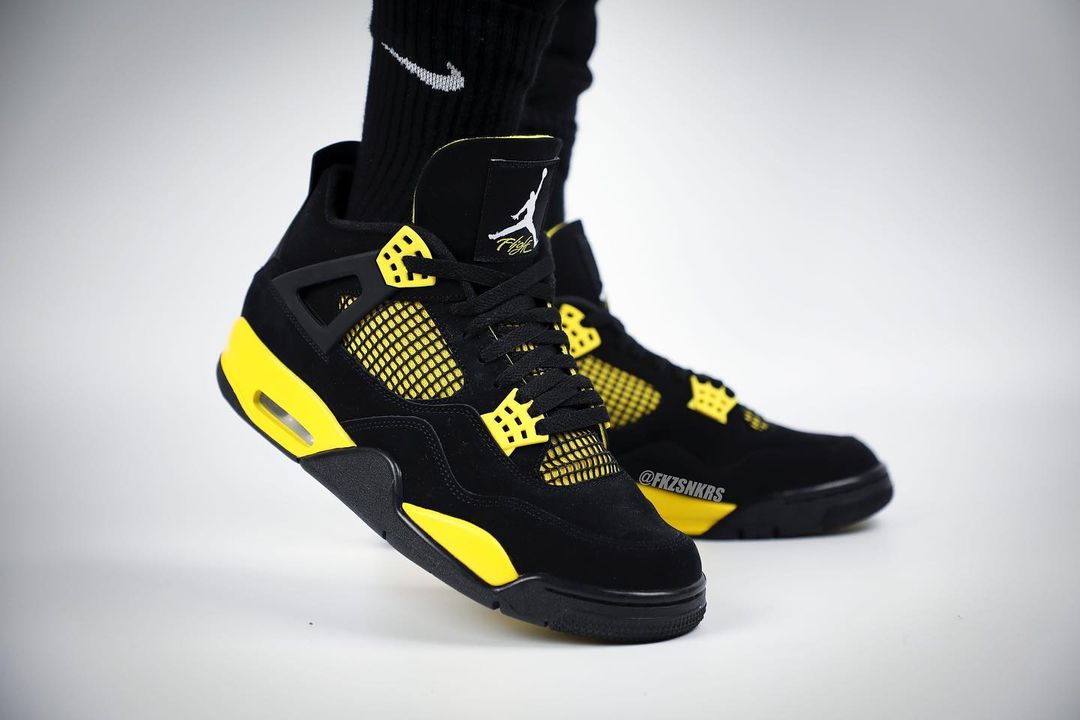 【国内 5/13 発売】ナイキ エア ジョーダン 4 “サンダー” (NIKE AIR JORDAN 4 “Thunder”) [DH6927-017]