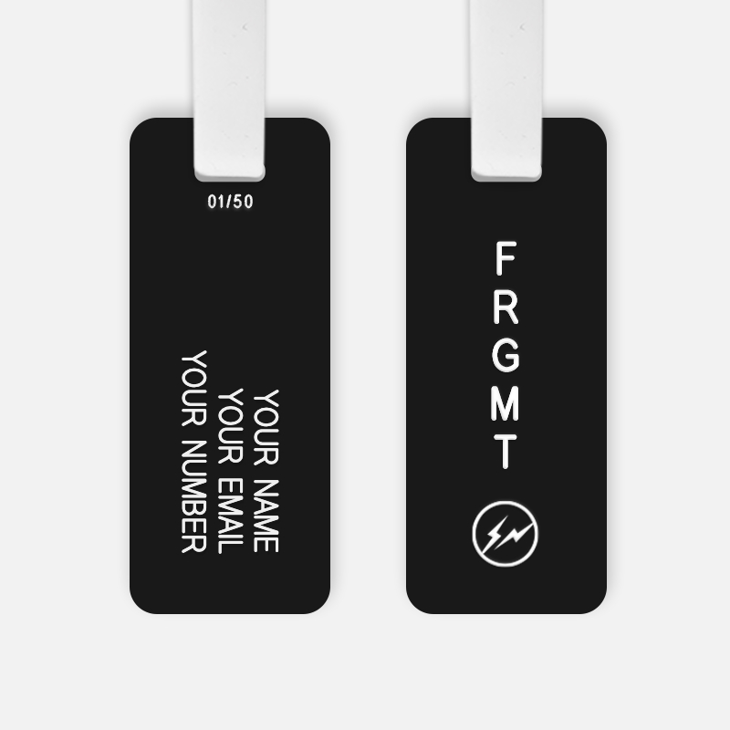 FRAGMENT x Various Keytags “LUGGAGE TAGS”が8/9 発売 (フラグメント 藤原ヒロシ ヴェアリィアスキータグス ラゲッジタグ)