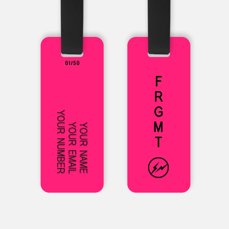 FRAGMENT x Various Keytags “LUGGAGE TAGS”が8/9 発売 (フラグメント 藤原ヒロシ ヴェアリィアスキータグス ラゲッジタグ)