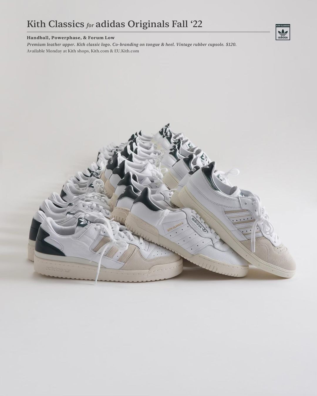 【9/19 発売予定】KITH for adidas Originals FORUM LOW/POWERPHASE/HANDBALL (キス アディダス オリジナルス フォーラム ロー/パワーフェーズ/ハンドボール)