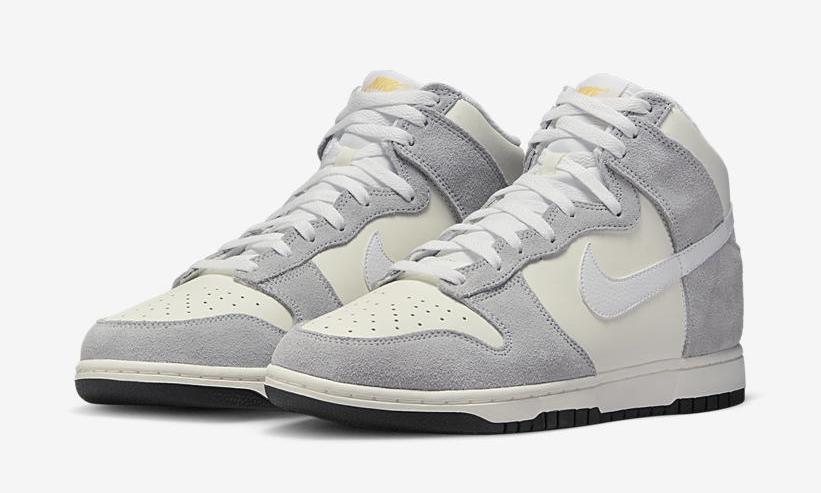 2022年 発売予定！ナイキ ダンク ハイ "グレースエード/ホワイト" (NIKE DUNK HIGH "Grey Suede/White") [DZ4515-100]