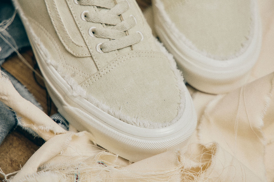 BILLY’S 限定！”あえて”生地の裁ち端がはみ出す VANS VAULT OG OLD SKOOL LX “RAW EDGE” (ビリーズ バンズ ヴォルト オールドスクール “ロウエッジ”)