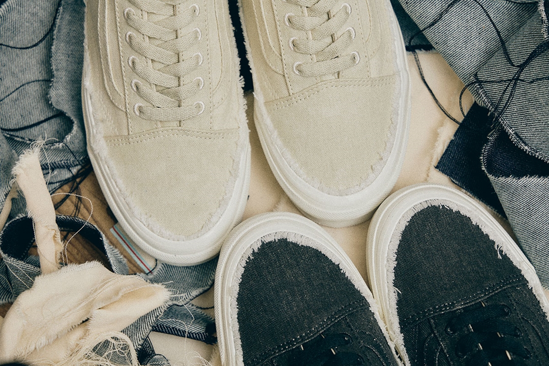 BILLY’S 限定！”あえて”生地の裁ち端がはみ出す VANS VAULT OG OLD SKOOL LX “RAW EDGE” (ビリーズ バンズ ヴォルト オールドスクール “ロウエッジ”)