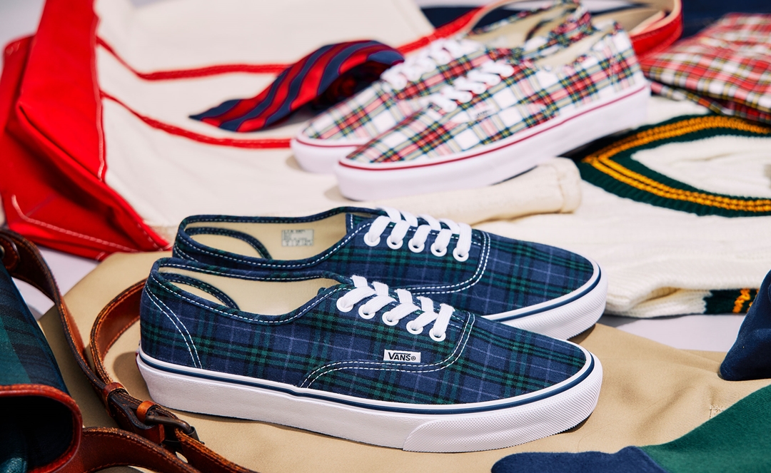 【国内 8/11 発売】BILLY’S 限定！80年代のカレッジファッションを連想させる VANS AUTHENTIC PREPPY (ビリーズ バンズ オーセンティック プレッピー)