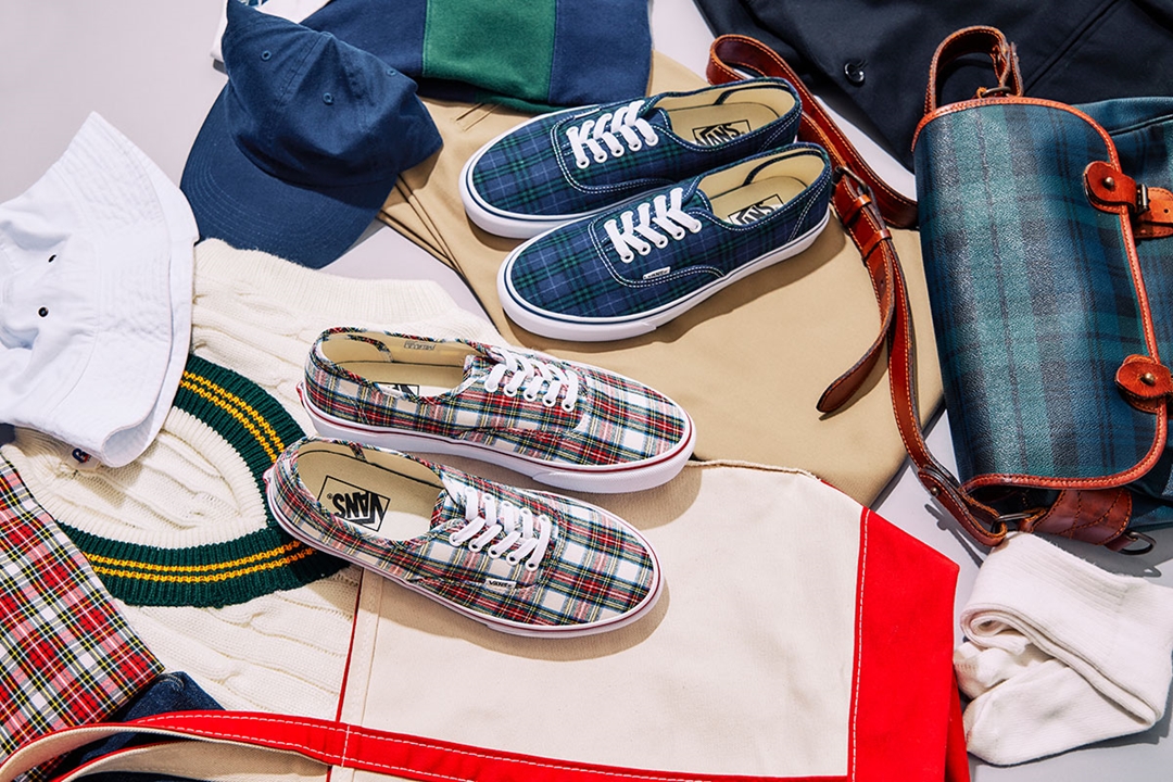 【国内 8/11 発売】BILLY’S 限定！80年代のカレッジファッションを連想させる VANS AUTHENTIC PREPPY (ビリーズ バンズ オーセンティック プレッピー)