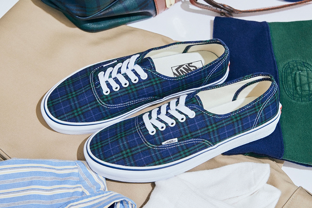 【国内 8/11 発売】BILLY’S 限定！80年代のカレッジファッションを連想させる VANS AUTHENTIC PREPPY (ビリーズ バンズ オーセンティック プレッピー)