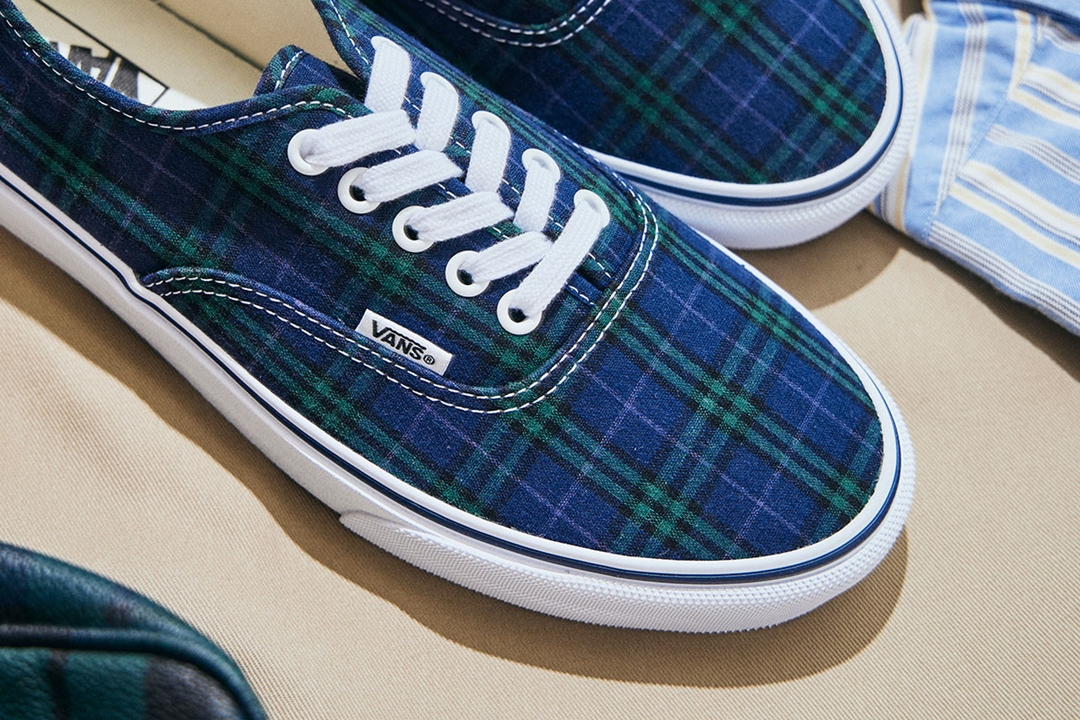 【国内 8/11 発売】BILLY’S 限定！80年代のカレッジファッションを連想させる VANS AUTHENTIC PREPPY (ビリーズ バンズ オーセンティック プレッピー)