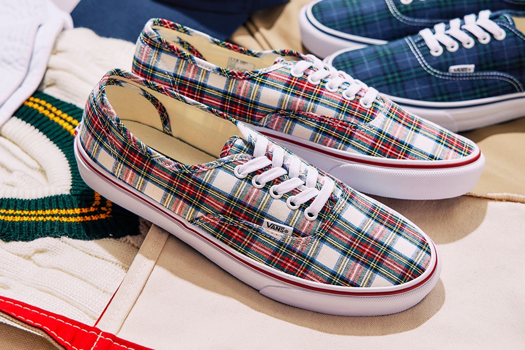 【国内 8/11 発売】BILLY’S 限定！80年代のカレッジファッションを連想させる VANS AUTHENTIC PREPPY (ビリーズ バンズ オーセンティック プレッピー)