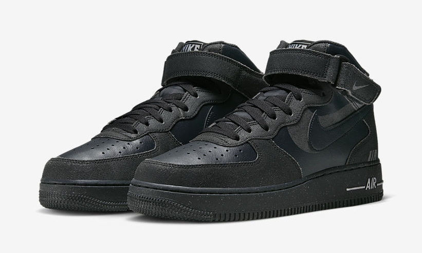 【国内 10/17 発売】 ナイキ エア フォース 1 ミッド “ハロウィン/オフノワール/ブラック” (NIKE AIR FORCE 1 MID “Halloween/Off Noir/Black”) [DQ7666-001]