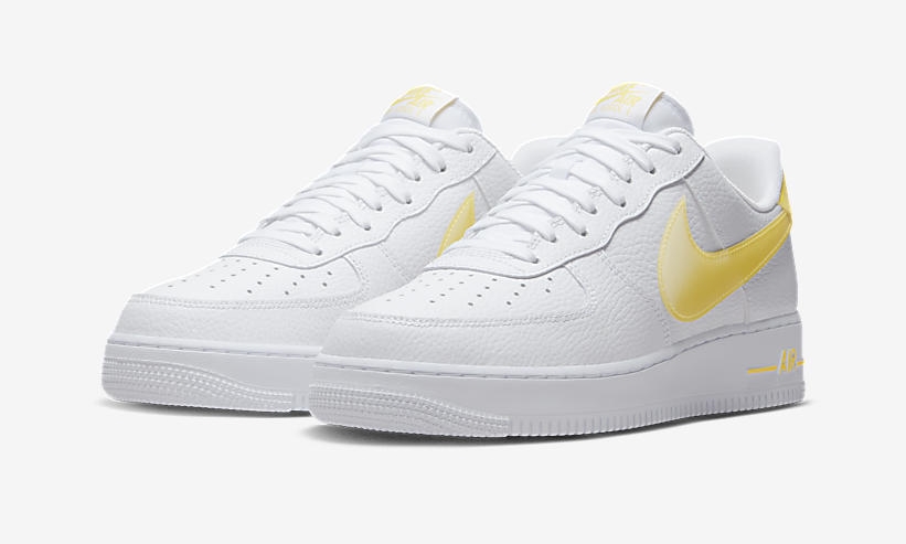 2022年 発売予定！ナイキ エア フォース 1 ロー “ジャンボスウッシュ/ホワイト/レモンイエロー” (NIKE AIR FORCE 1 LOW “Jumbo Swoosh/White/Lemon Yellow”) [DV3505-101]