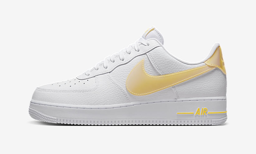 2022年 発売予定！ナイキ エア フォース 1 ロー “ジャンボスウッシュ/ホワイト/レモンイエロー” (NIKE AIR FORCE 1 LOW “Jumbo Swoosh/White/Lemon Yellow”) [DV3505-101]