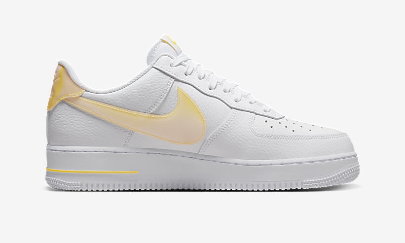 2022年 発売予定！ナイキ エア フォース 1 ロー “ジャンボスウッシュ/ホワイト/レモンイエロー” (NIKE AIR FORCE 1 LOW “Jumbo Swoosh/White/Lemon Yellow”) [DV3505-101]