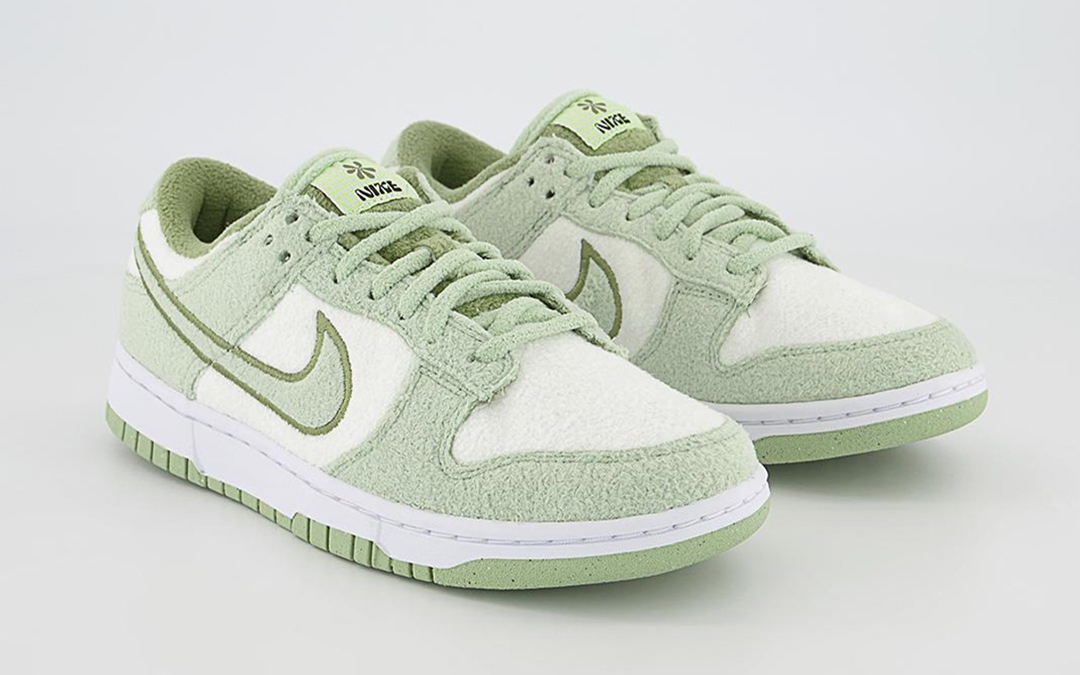 【国内 11/6 発売】ナイキ ダンク ロー “フリース/グリーン” (NIKE DUNK LOW “Fleece/Green”) [DQ7579-300]