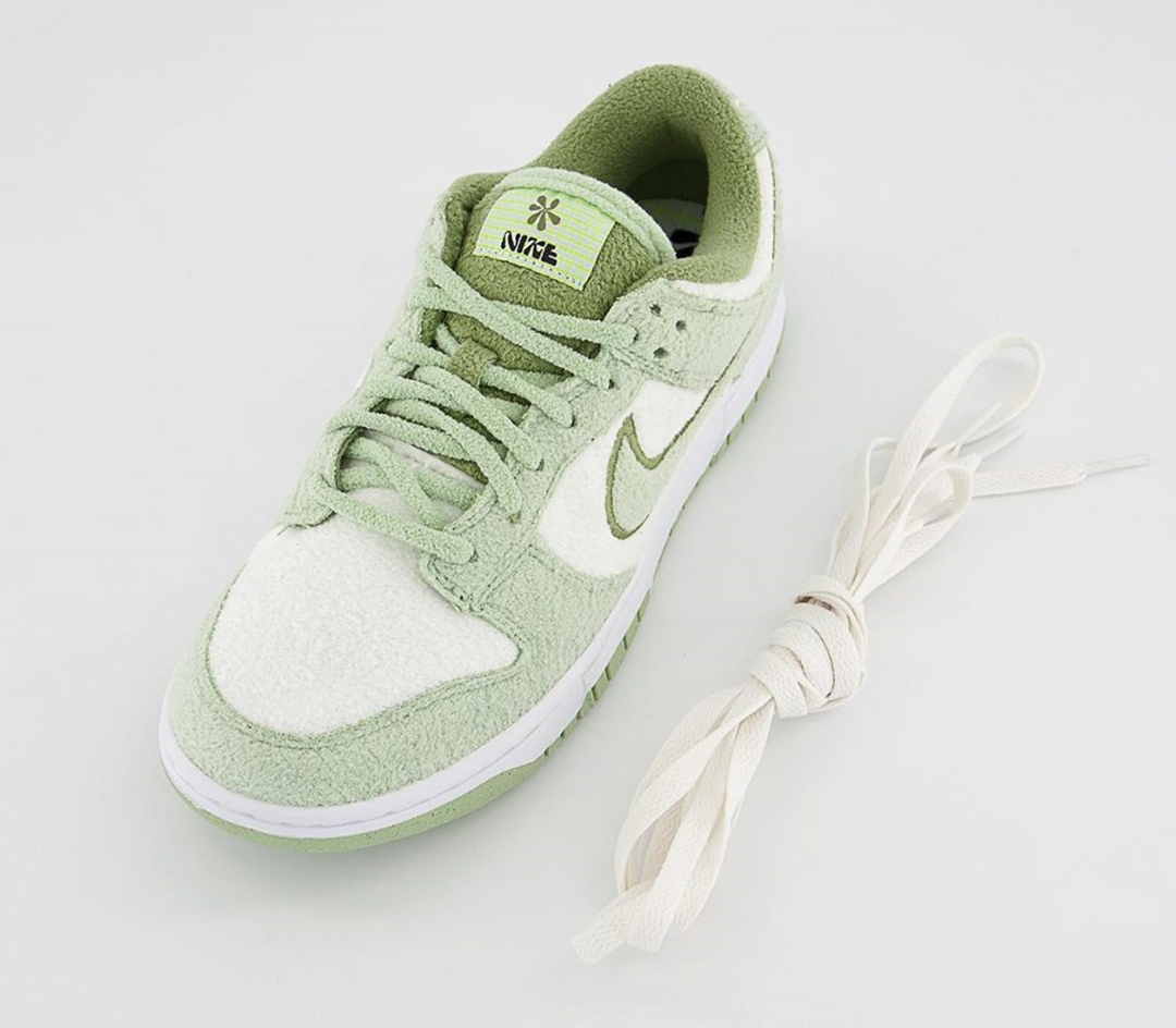 【国内 11/6 発売】ナイキ ダンク ロー “フリース/グリーン” (NIKE DUNK LOW “Fleece/Green”) [DQ7579-300]