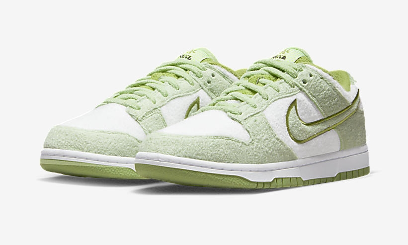 【国内 11/6 発売】ナイキ ダンク ロー “フリース/グリーン” (NIKE DUNK LOW “Fleece/Green”) [DQ7579-300]