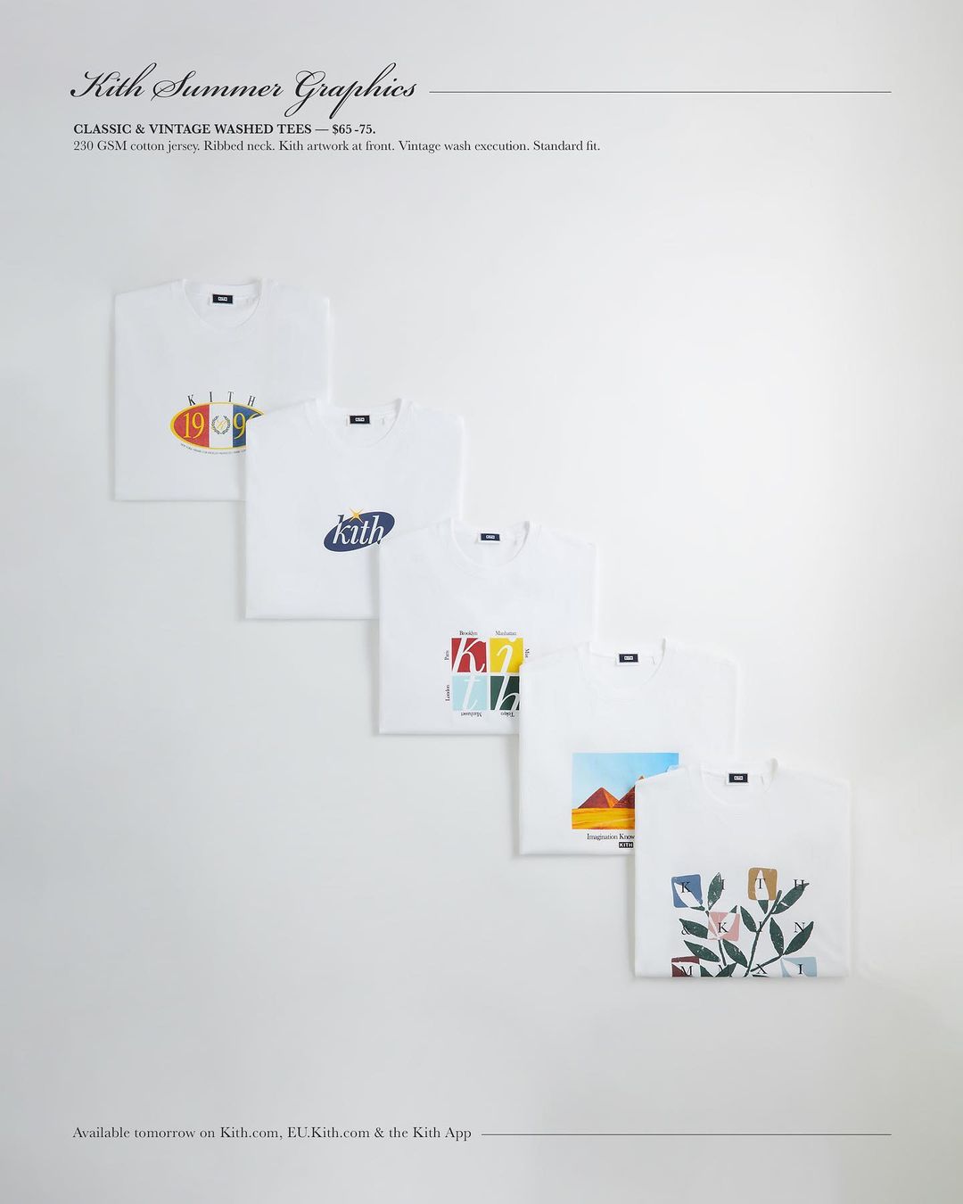 【Kith Summer Graphics】KITH MONDAY PROGRAM 2022年 8/8 発売 (キス)