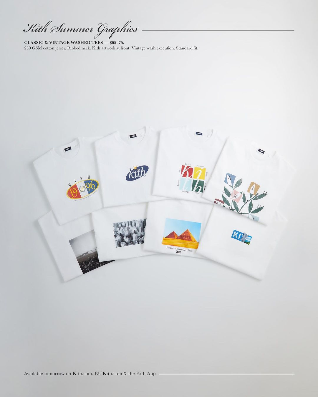 【Kith Summer Graphics】KITH MONDAY PROGRAM 2022年 8/8 発売 (キス)