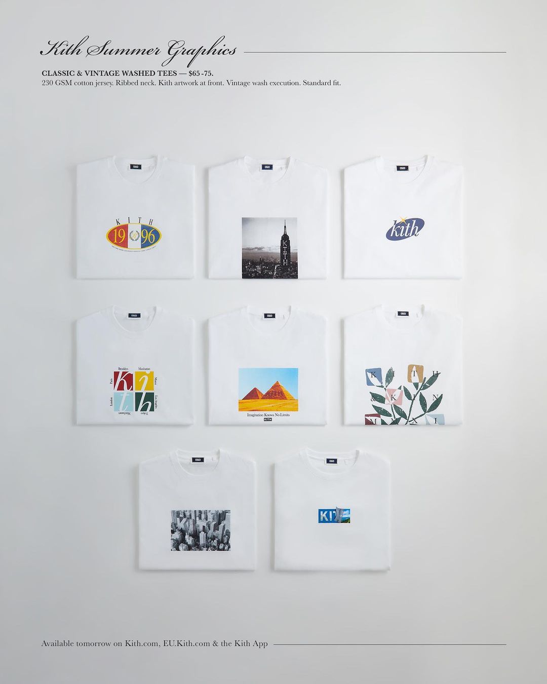 【Kith Summer Graphics】KITH MONDAY PROGRAM 2022年 8/8 発売 (キス)