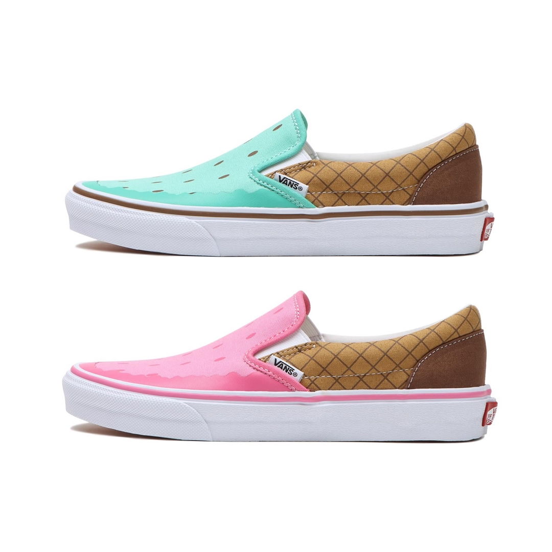 【国内 8/10 発売】VANS SLIP ON “ICE CREAM” V98CF ICC (バンズ スリッポン “アイスクリーム”)