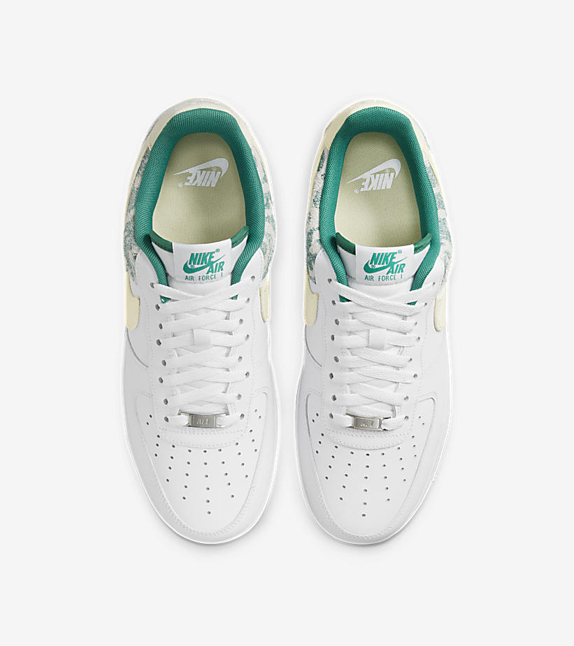 海外 10/6 発売予定！ナイキ エア フォース 1 ロー “ホワイト/スエードパターン” (NIKE AIR FORCE 1 LOW “White/Suede Pattern”) [DX3365-100]