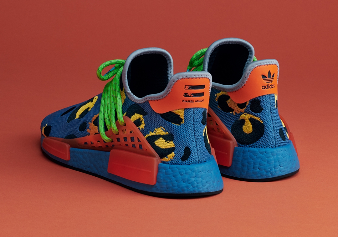 【国内 8/13 発売】Pharrell Williams × adiads Originals HU NMD “ANIMAL PRINT/Blue” (ファレル・ウィリアムス アディダス オリジナルス エヌエムディ “アニマルプリント/ブルー”) [HP3220]