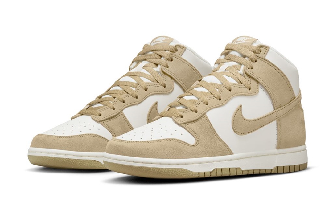 2022年 発売予定！ナイキ ダンク ハイ "ホワイト/タンスエード" (NIKE DUNK HIGH "White/Tan Suede") [DQ7679-001]