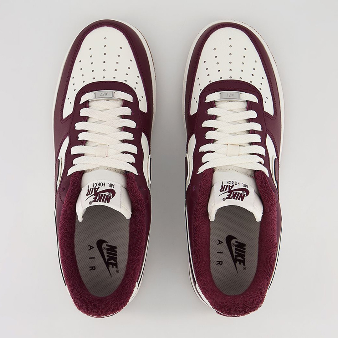 2022年 発売予定！ナイキ エア フォース 1 ロー “カレッジパック/マルーン/ナイビー/ガム” (NIKE AIR FORCE 1 LOW “College Pack/Maroon/Navy/Gum”) [DQ7659-101/DQ7659-102]