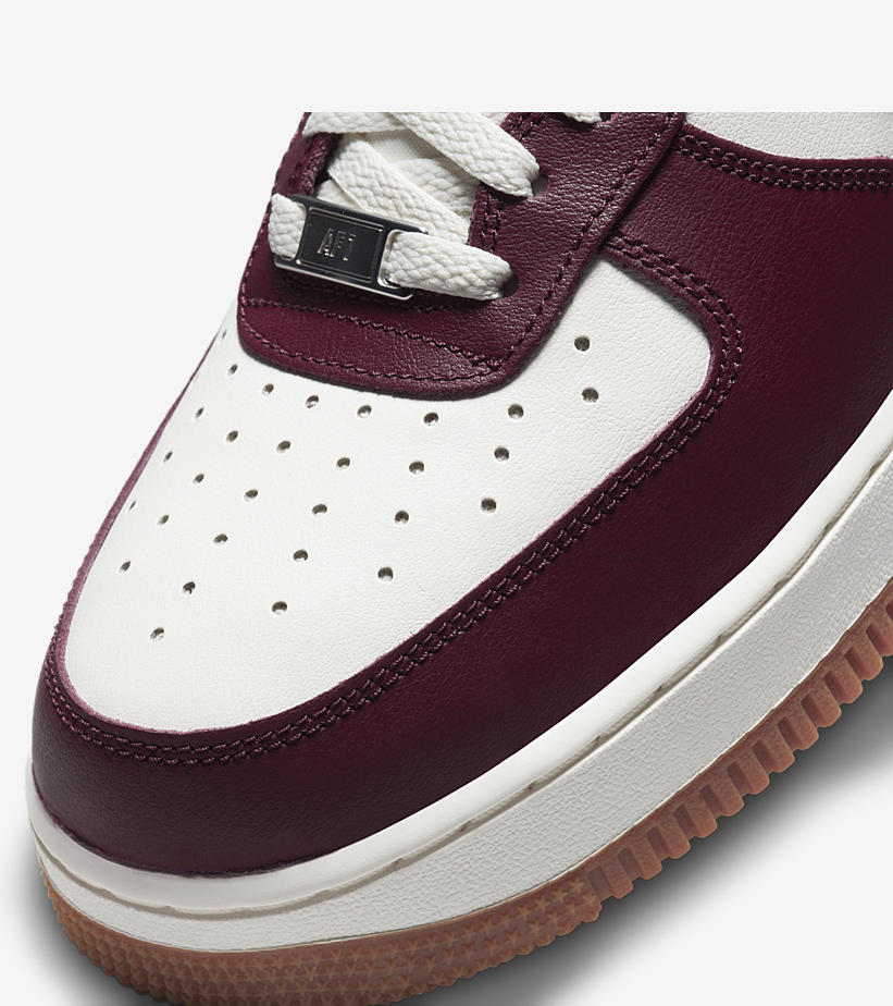 2022年 発売予定！ナイキ エア フォース 1 ロー “カレッジパック/マルーン/ナイビー/ガム” (NIKE AIR FORCE 1 LOW “College Pack/Maroon/Navy/Gum”) [DQ7659-101/DQ7659-102]