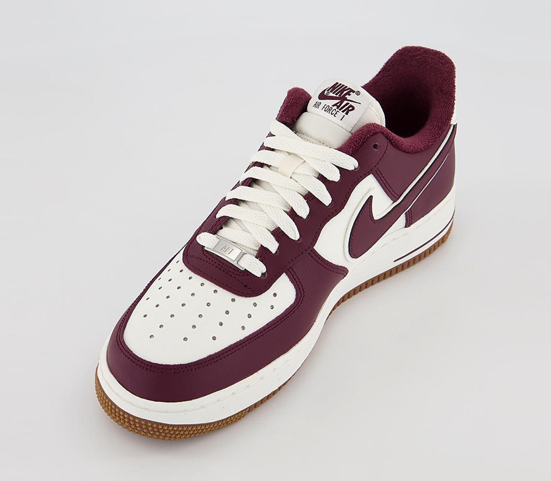 2022年 発売予定！ナイキ エア フォース 1 ロー “カレッジパック/マルーン/ナイビー/ガム” (NIKE AIR FORCE 1 LOW “College Pack/Maroon/Navy/Gum”) [DQ7659-101/DQ7659-102]