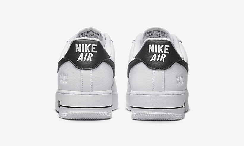 【国内 10/13 発売】ナイキ エア フォース 1 07 ロー “40周年/ホワイト/ブラック” (NIKE AIR FORCE 1 07 LOW 40th “White/Black”) [DQ7658-100]