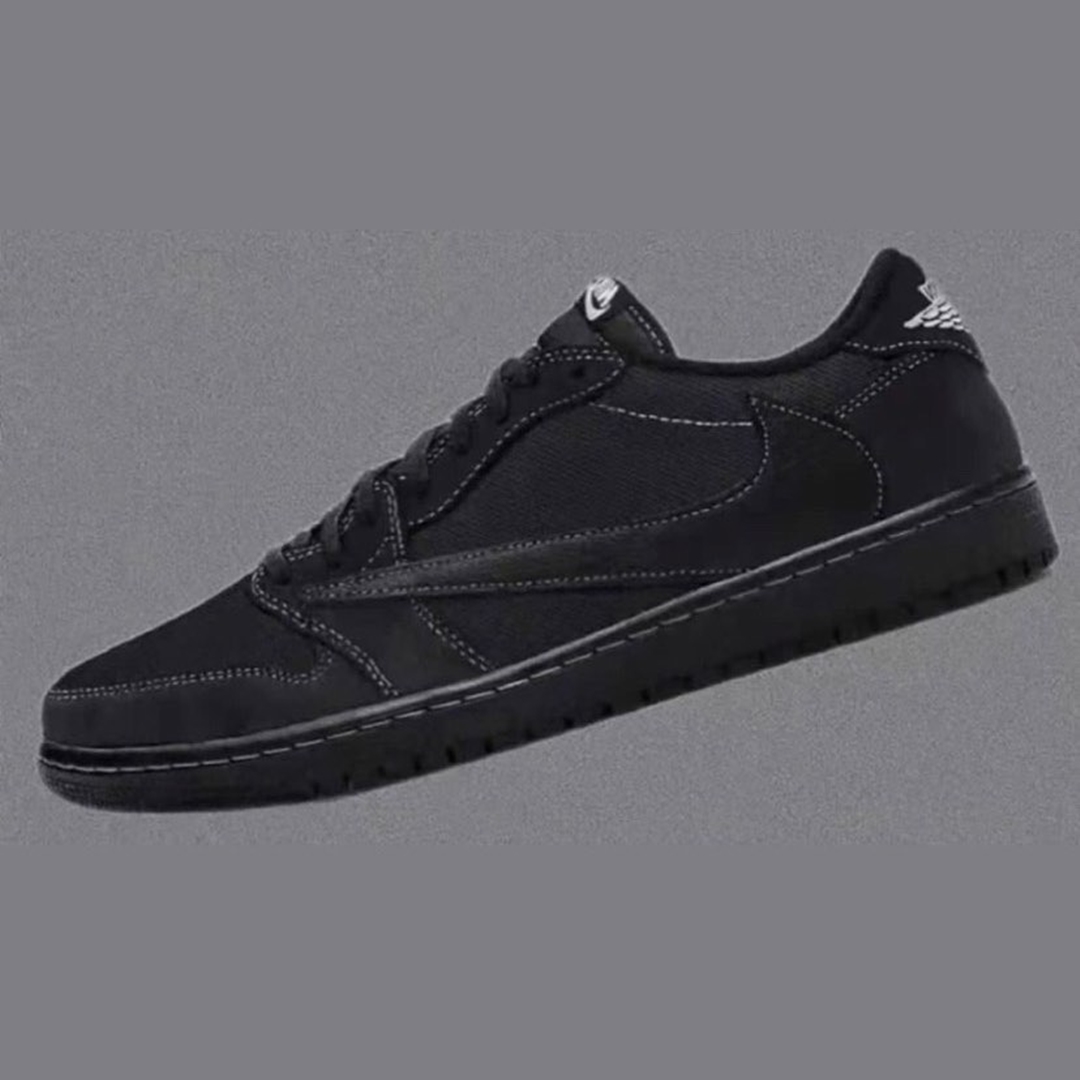 【リーク】トラビス・スコット × ナイキ エア ジョーダン 1 ロー OG “トリプルブラック” (TRAVIS SCOTT NIKE AIR JORDAN 1 LOW OG “Triple Black”)