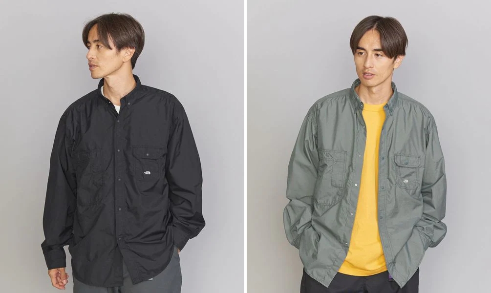 8/11 発売！THE NORTH FACE PURPLE LABEL × BEAUTY&YOUTH 別注 FIELD SHIRT/シャツ (ザ・ノース・フェイス パープルレーベル ビューティアンドユース)