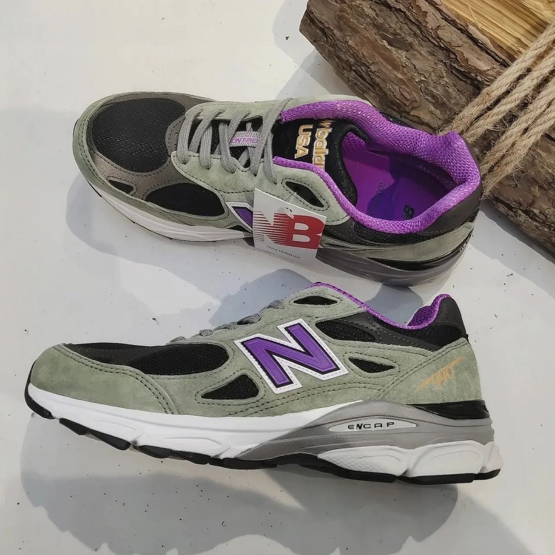 2022年 発売予定！New Balance M990v3 TC3 “Green/Black/Purple” (ニューバランス)