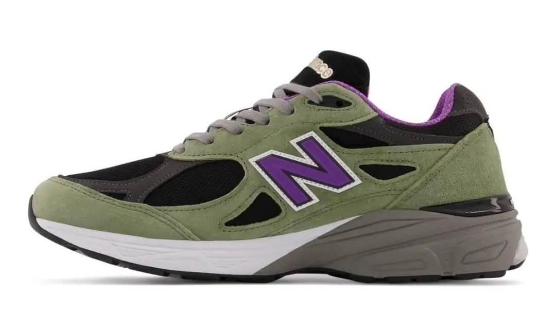 【国内 9/9 発売】New Balance M990v3 TC3 “Green/Black/Purple” (ニューバランス)