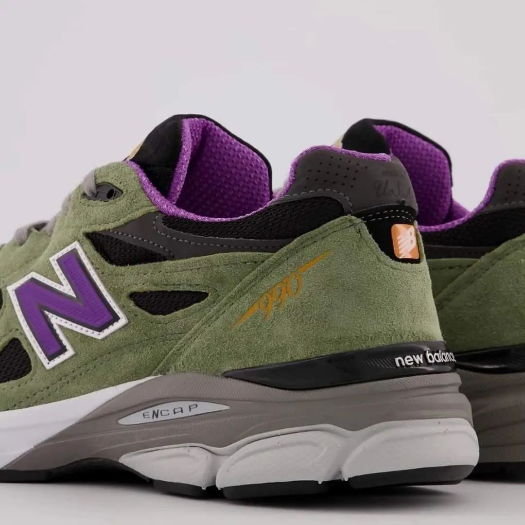 【国内 9/9 発売】New Balance M990v3 TC3 “Green/Black/Purple” (ニューバランス)