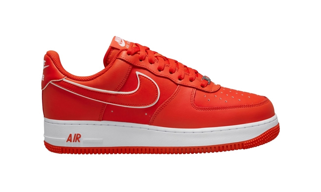 2022年 発売予定！ナイキ エア フォース 1 ロー “ブライトクリムゾン/ホワイト” (NIKE AIR FORCE 1 LOW “Bright Crimson/White”) [DV0788-600]