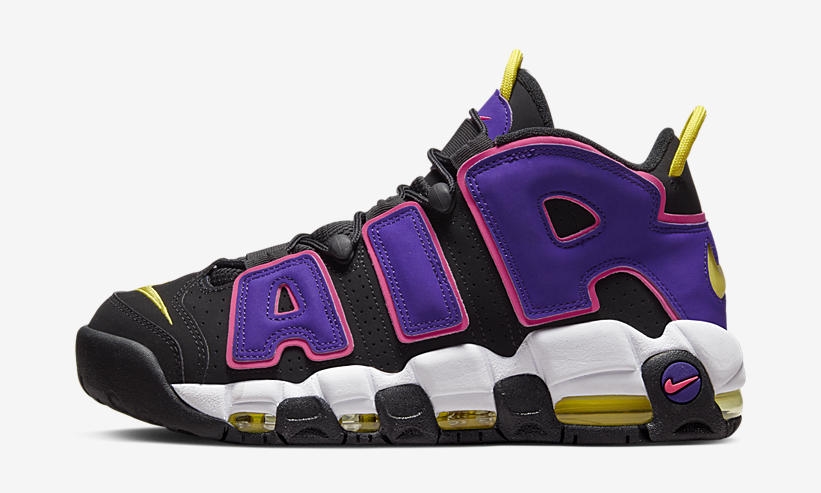 海外 11/1 発売予定！ナイキ エア モア アップテンポ “ブラック/コートパープル” (NIKE AIR MORE UPTEMPO “Black/Court Purple”) [DZ5187-001]