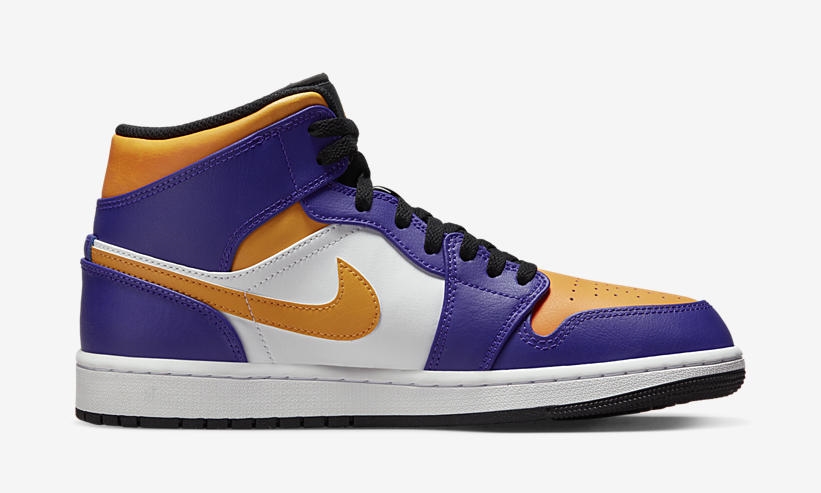 【国内 11/4 発売】ナイキ エア ジョーダン 1 ミッド “レイカーズ” (NIKE AIR JORDAN 1 MID “Lakers”) [DQ8426-517]