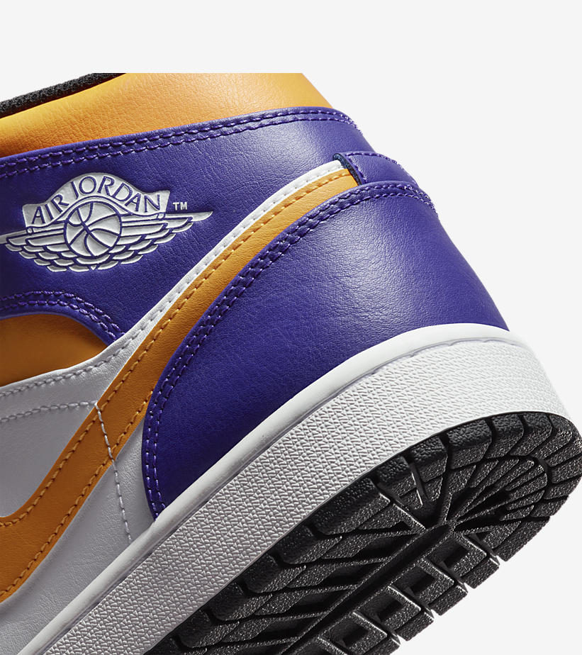 【国内 11/4 発売】ナイキ エア ジョーダン 1 ミッド “レイカーズ” (NIKE AIR JORDAN 1 MID “Lakers”) [DQ8426-517]