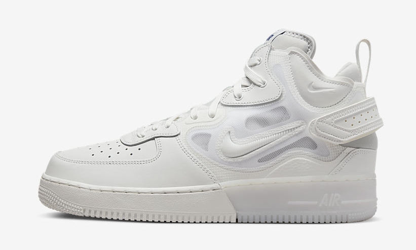 【国内 9/1 発売】ナイキ エア フォース 1 ミッド リアクト “ホワイト” (NIKE AIR FORCE 1 MID REACT “White”) [DQ1872-101]