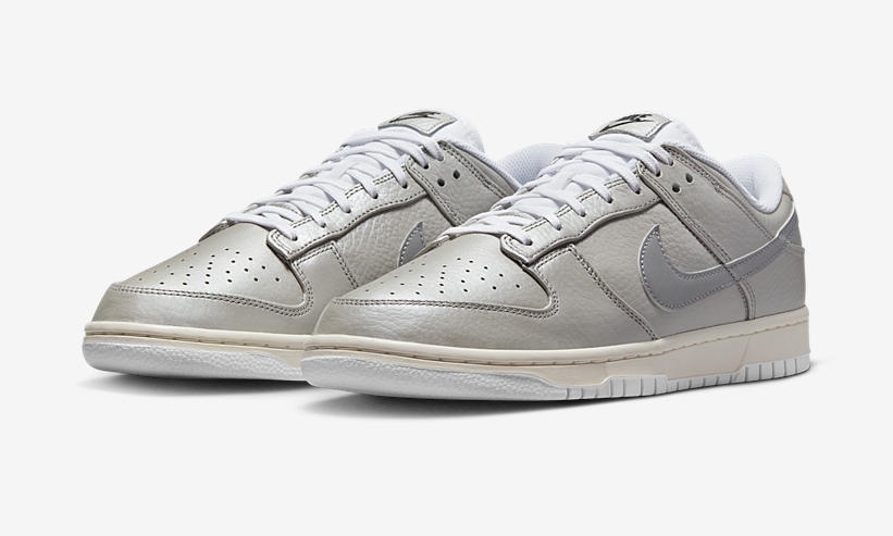 ナイキ ダンク ロー SE "メタリックシルバー/セイル" (NIKE DUNK LOW SE "Metallic Silver/Sail") [DX3197-095]