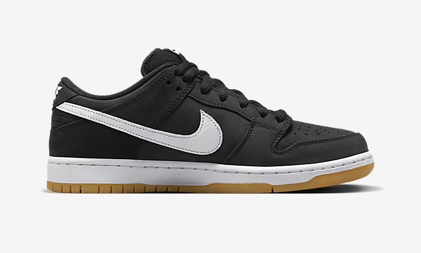 NIKE SB DUNK LOW QS Black gum 23.5cm