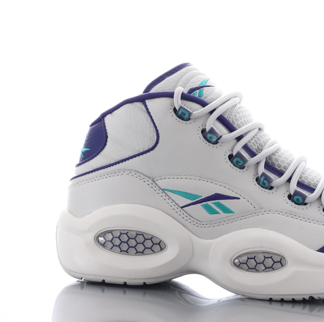 【国内 8/19 発売】REEBOK QUESTION MID “Cold Grey/Bold Purple” (リーボック クエスチョン ミッド “クールグレー/ボールドパープル”) [GW8853]